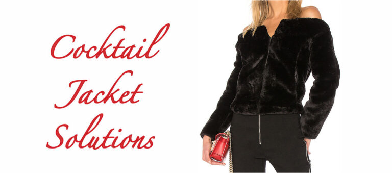 Cocktail jacket solutions
