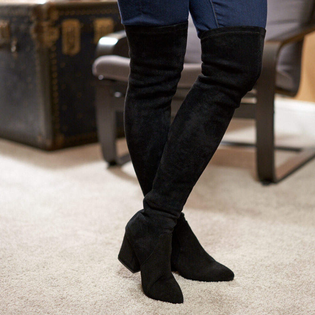 Advice for Purchasing an Over The Knee Boot Style by Jamie Lea