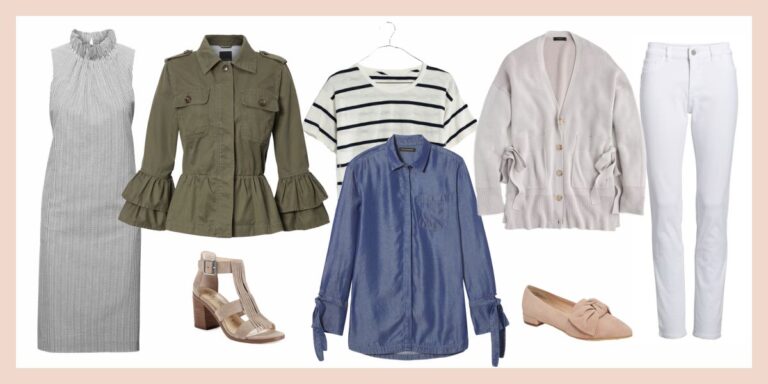 Blog post on Your Spring Wardrobe Essentials that are the basis of your entire wardrobe