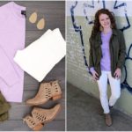 Flat lay to Life-Styled Spring Transition Flat lay comes to life