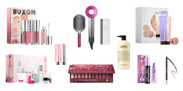 Photo of various products from Sephora that I love and are tried and true