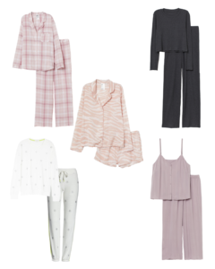 Loungewear and PJS photo collage for Casual Outfit Ideas