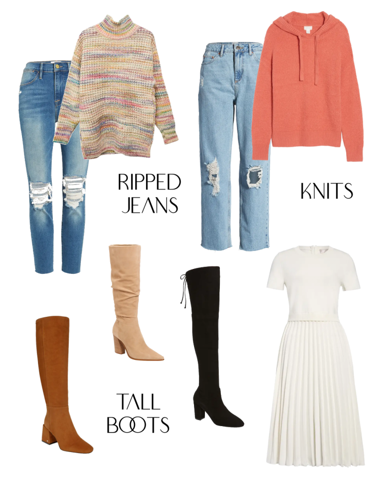 Nodstrom Anniversary Sale Ripped Jeans, Tall Boots, Knits2 – Style by ...
