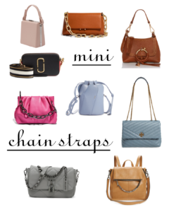 Fall 2021 Handbag Trends Worth Trying - Mini and Chain Strap