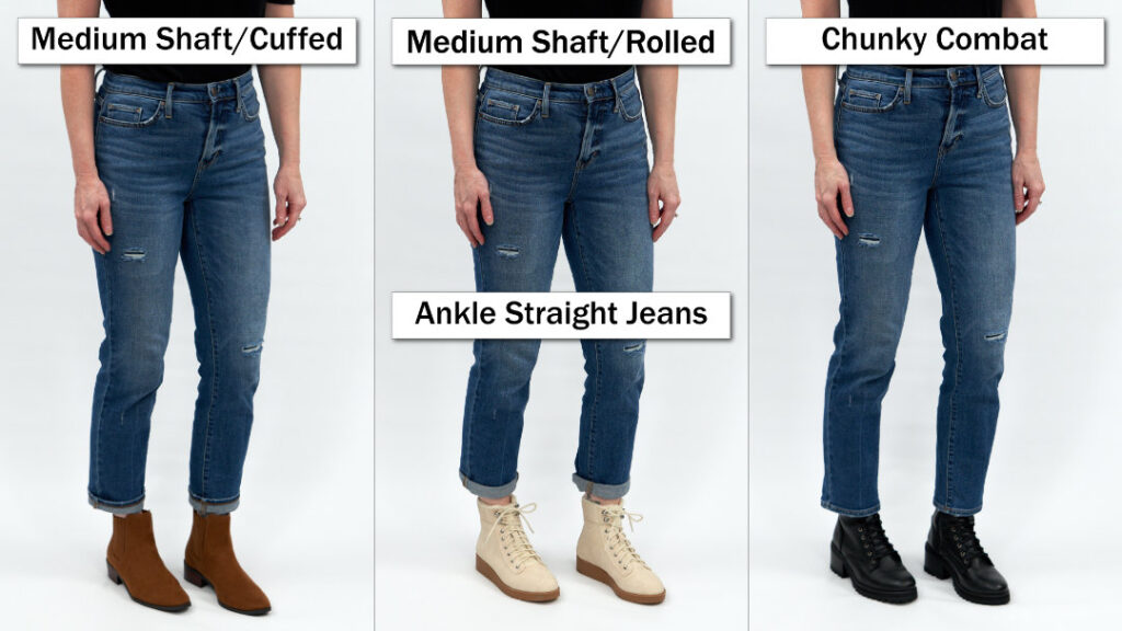 How To Style Ankle Boots With Loose Jeans Style by Jamie Lea