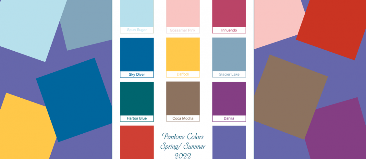 The Transformative Spring & Summer 2022 Pantone Colors